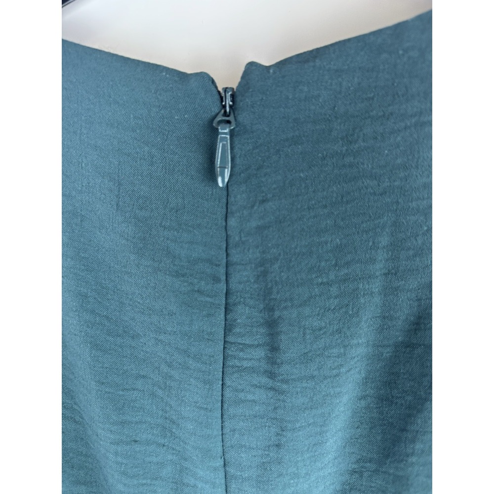 City Chic Braelynn Maxi Dress Emerald Tulip Flutter S Plus Size 16 Wedding *Flaw - Picture 12 of 16